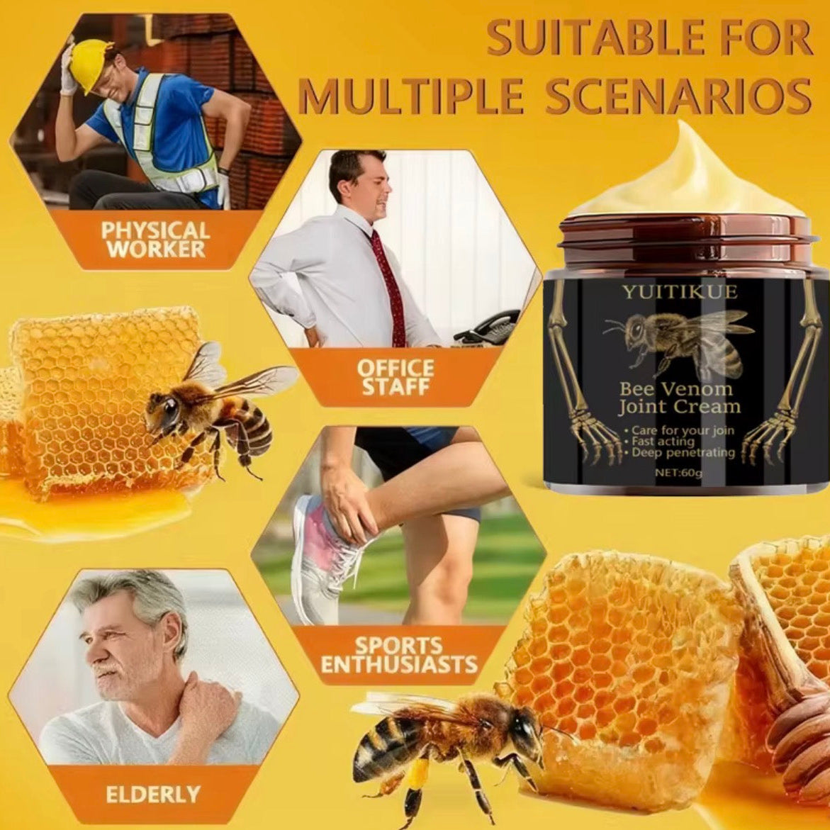 Joint Pain Relief Cream – Fast-Acting Formula for Arthritis & Muscle Pain