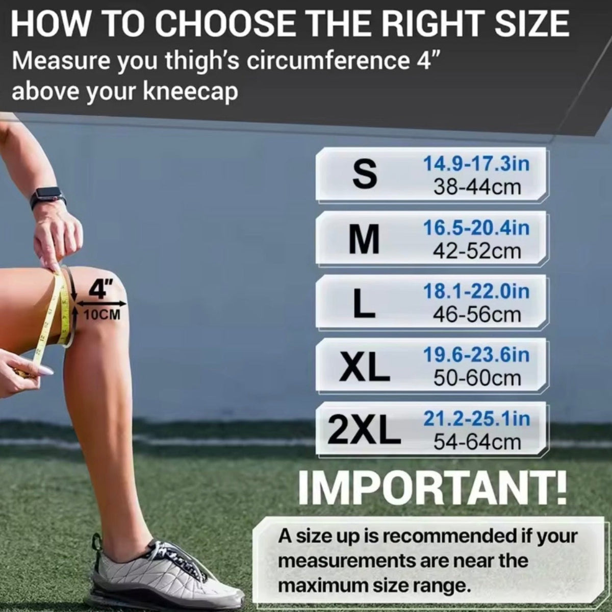 Premium Bamboo Full Leg Compression Sleeve – DVT & Circulation Support